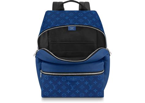 louis vuitton limited edition monogram blue ink discovery backpack|louis Vuitton Monogram ellipse backpack.